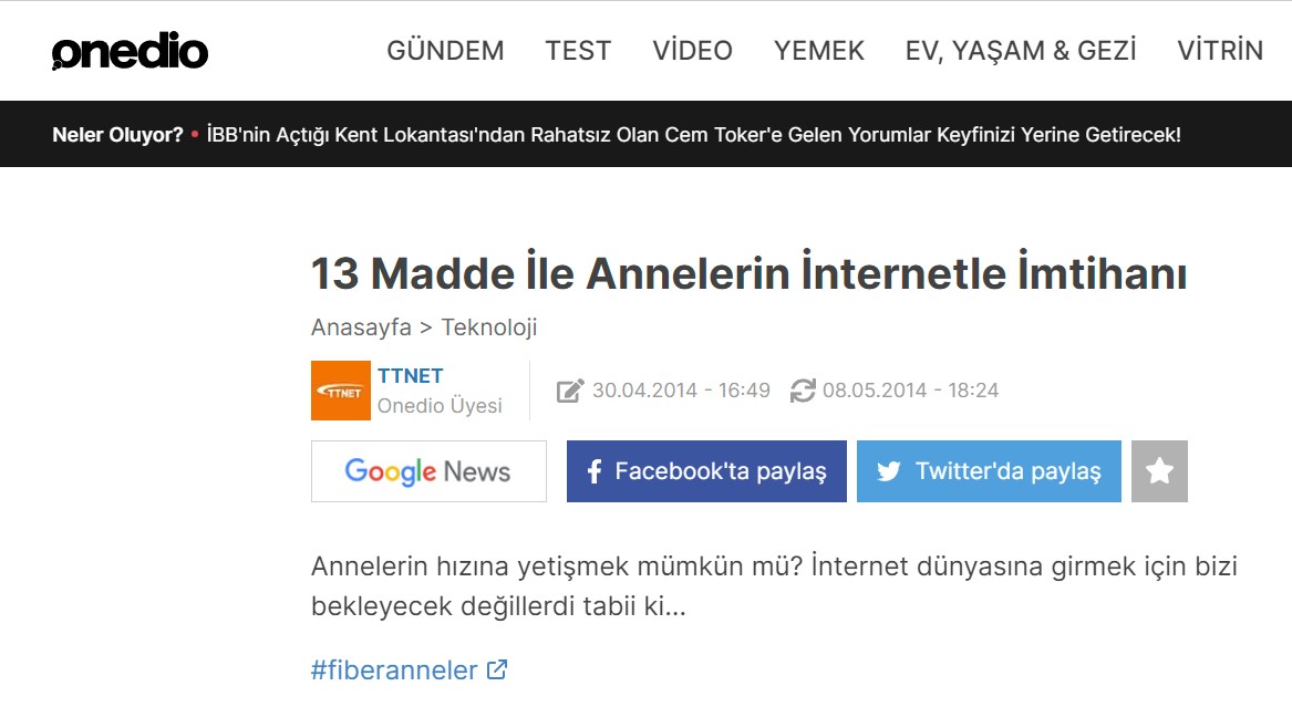 sponsorlu içerik örneği