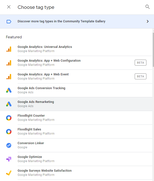 GTM ile Google Ads Dynamic Remarketing Entegrasyonu