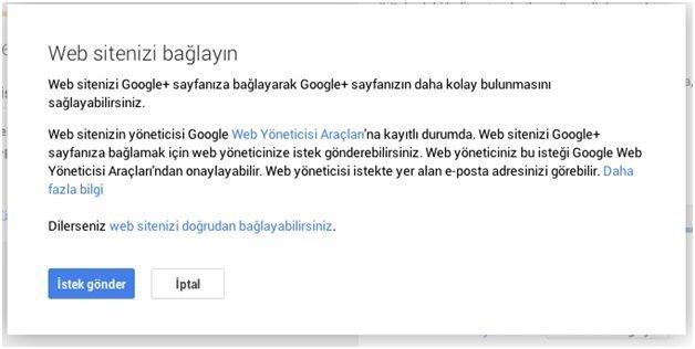 google plus web site bağlama google plus web site bağlama