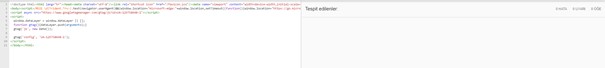 react tabanlı bir sitenin yapısal veri test sonuçları
