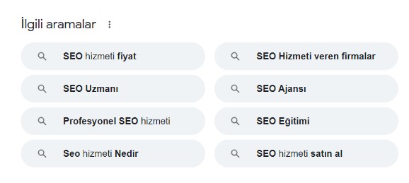 ilgili-aramalar