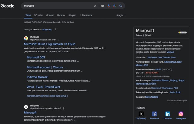 microsoft-serp